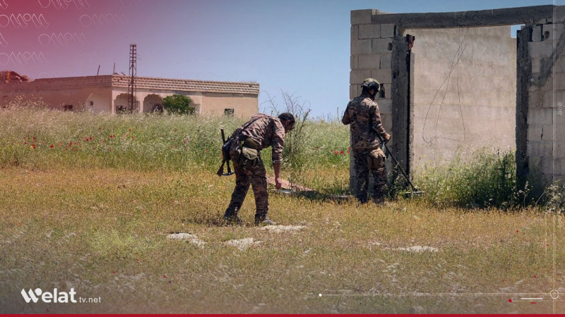 Mine Clearance Operations Underway Between Gire Spi and Kobani Ahead of Civilian Return