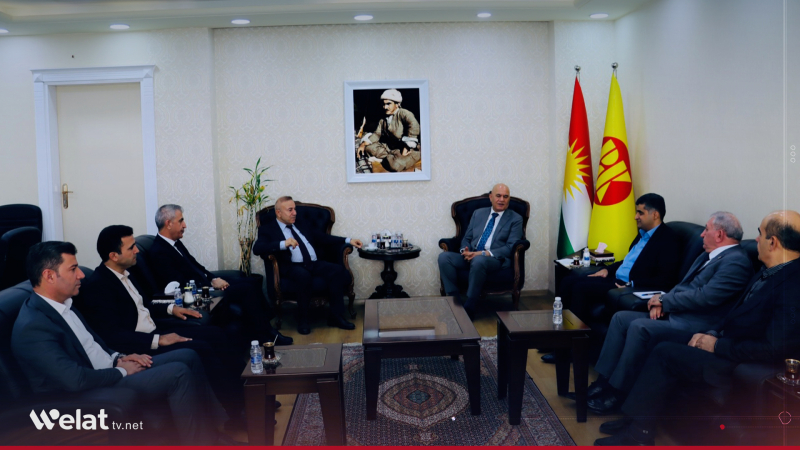 PDK-S, Erbil'de Ali Avni ile siyasi gelişmeleri görüştü