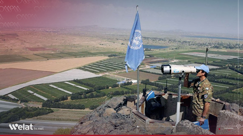 Israeli Incursion and UNDOF Flag Raised in Quneitra Countryside