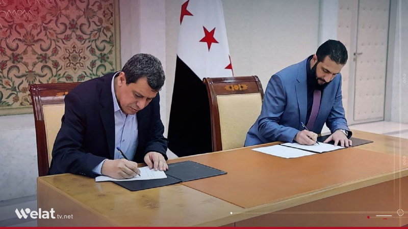 Mezlûm Ebdî û Ehmed El-Şeri' li Şamê dicivin 