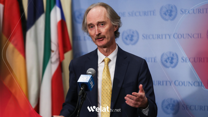 Pedersen banga parastina sivîlan li Sûriyê dike