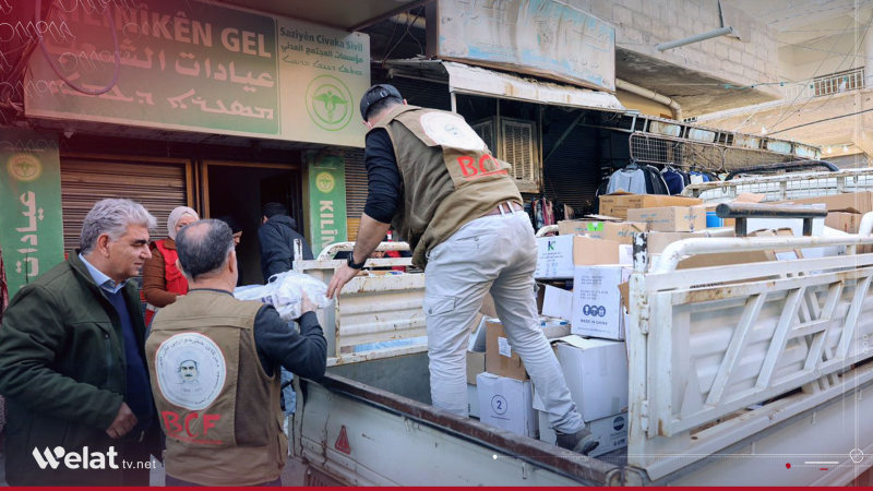 Barzani Charity Foundation Supplies Qamishlo Hospitals with 1.5 Tons of Medicine