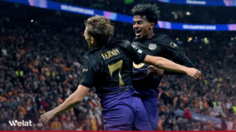 Barcelona Dominate Istanbul, Thrashing Galatasaray 4-1 in the Champions League