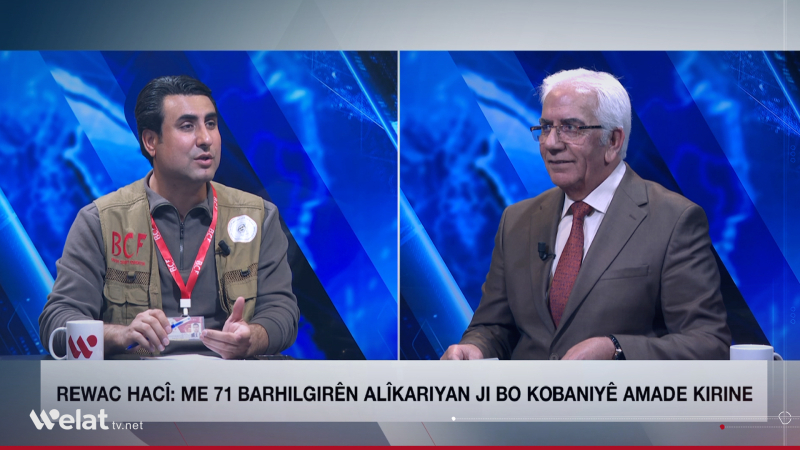 Rawaj Haji to “Welat TV”: We Spared No Effort to Assist the Displaced in Syrian Kurdistan and Will Continue with Broader Plans and Programs