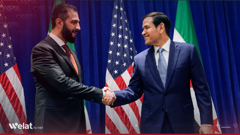 El-Şeri´ û Rubio peywendiyên Sûriyê û Israîlê gotûbêj kirin