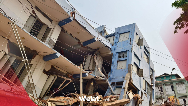 7.7-Magnitude Earthquake Strikes Myanmar, Causing Destruction and Casualties