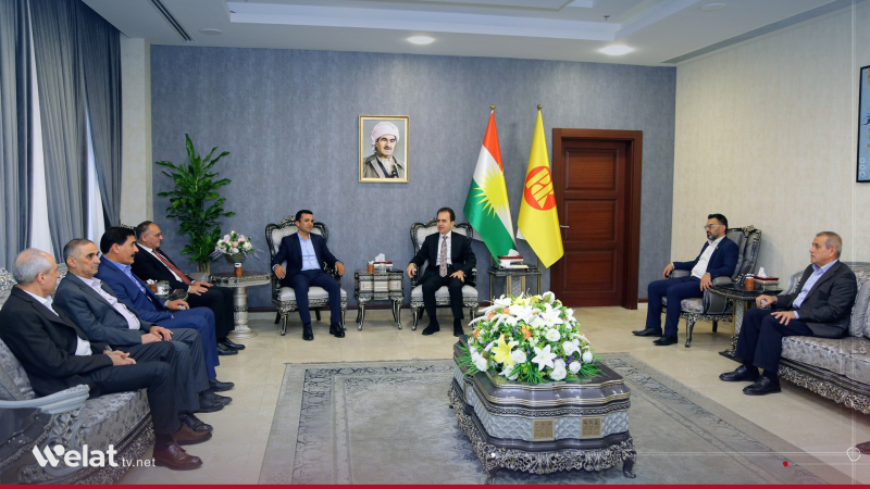 Hewlêr.. PDK-S pîrozbahiya PDKê bi bûneya serkeftinê di hilbijartinan de kir