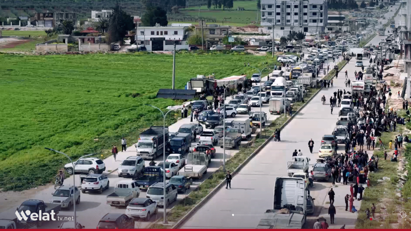 Largest Convoy of Displaced Families Returns to Afrin from Qamishlo and Hasaka