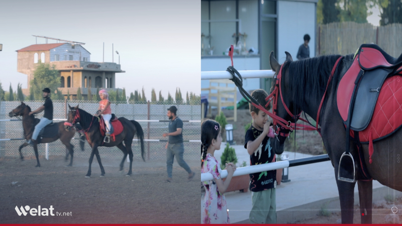 Qamishlo Opens Equestrian Club Attracting Children and Adults Qamishlo Opens Equestrian Club Attracting Children and Adults