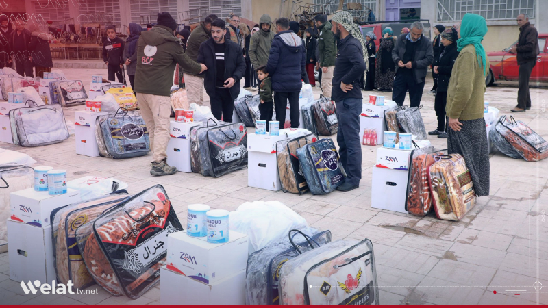 Barzani Charity: 25,000 Families Benefit from Relief Programs in Syrian Kurdistan