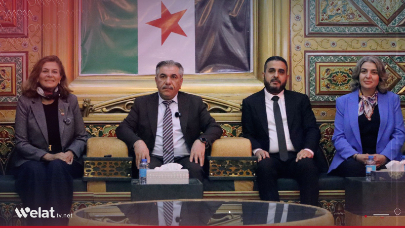 Hesekê.. Hind Qebewat û Nûredîn Ehemed tevlîkirina dezgehan gotûbêj dikin