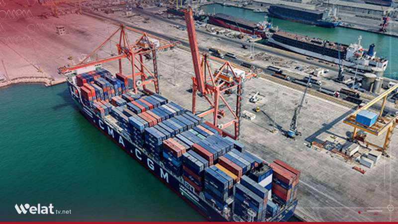 French Cargo Ship Carrying 93 Containers Arrives at Tartous Port  