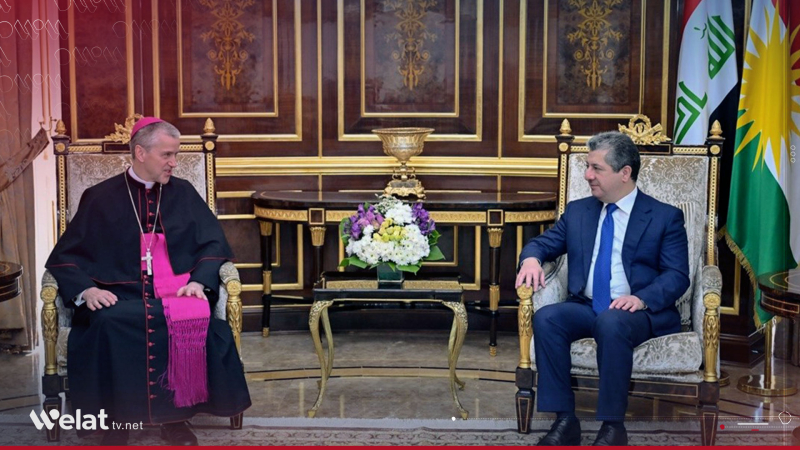 Vatikan’ın Irak Büyükelçisi: Kürdistan, Papa Hazretleri’nin kalbindedir