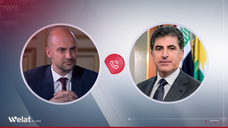 Nêçîrvan Barzanî û Barrot pêşhateyên deverê gotûbêj kirin