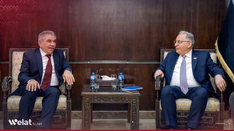 Hasaka Governor discusses financial institutions with Syria's Finance Ministry