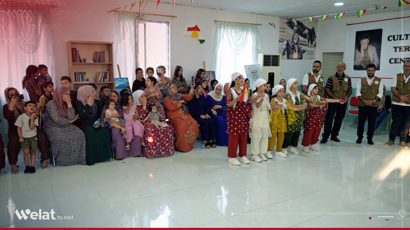 Xêrxwaziya Barzanî çalakiyeke dilxweşker ji zarokên penaber re li dar xist