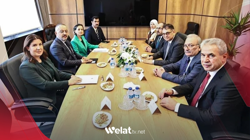 Desteya Danûstandkar û Wezareta Derve ya Turkiyê rewşa Sûriyê gotêbêj kir