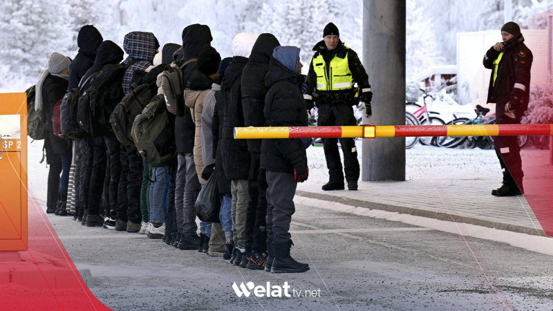 Finlenda dubare sînor girt.. Di du rojan de 355 penexwaz derbas bûn
