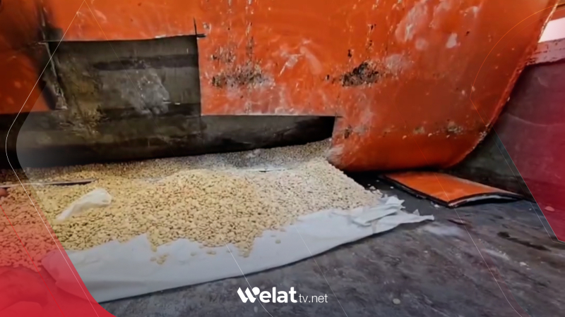 Laziqiyê..  Zêdetirî 500 hezar hebên Kaptagonê hatin desteserkirin