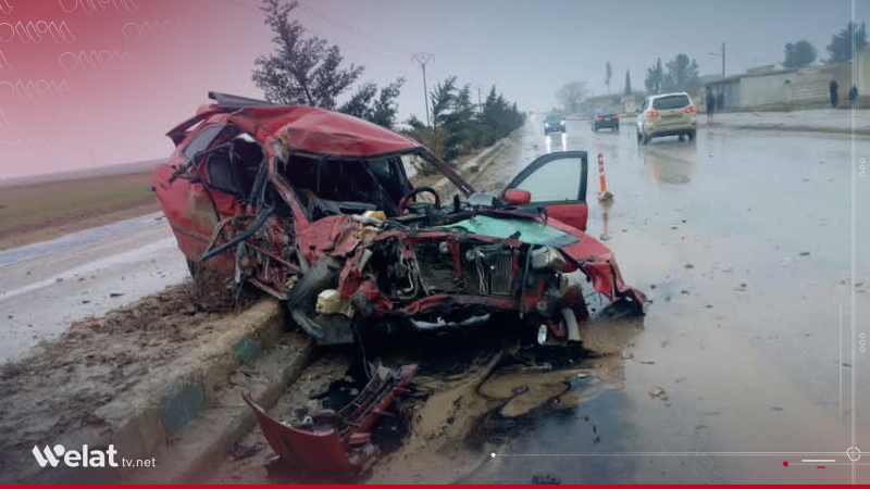 Rêya Qamişlo - Amûdê.. Di bûyereke çûnûhatinê de 2 kesan canên xwe ji dest dan