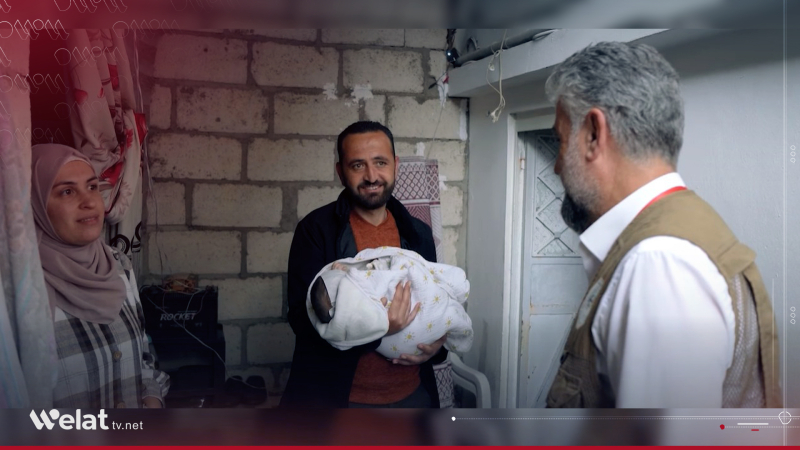 Xêrxwaziya Barzanî li Qamişlo dilê malbata zarokekî 4 mehî xweş dike