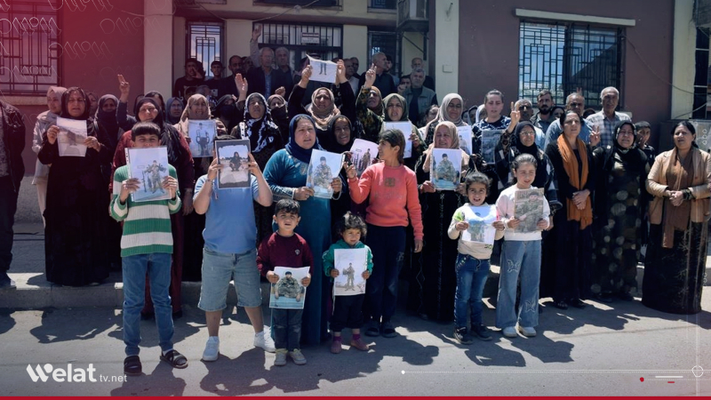 Dirbêsiyê.. Xwenîşandanên kesûkarên girtiyên HSDê berdewam in