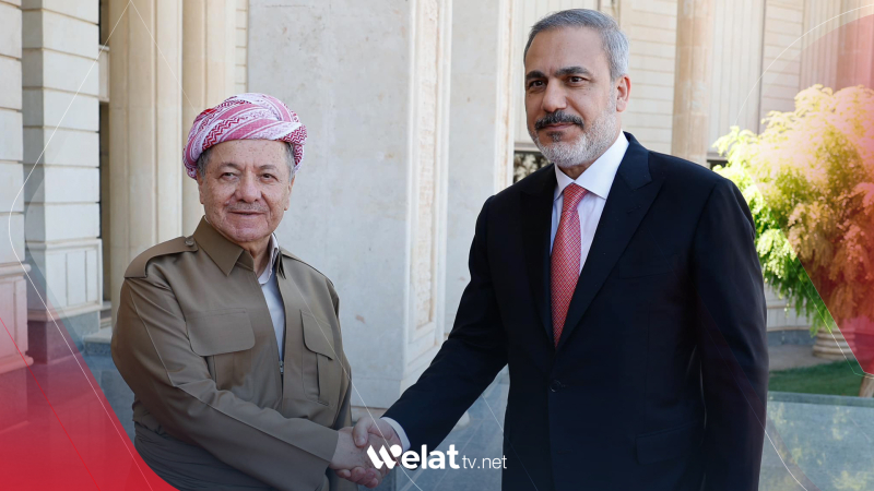 Hakan Fîdan: Peywendiyên Turkiyê yên baş li gel Serok Barzanî hene