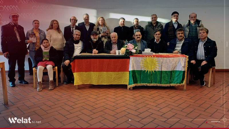 Helbestvanê Kurd Hisên Hebeş li Elmanya dîwana xwe ya nû îmze kir