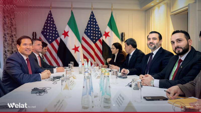 Naveroka civîna Mezlûm Ebdî û El-Şeybanî li gel wezîrê derve yê Emerîka