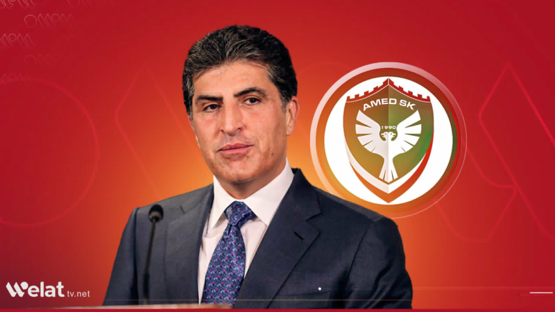 Nêçîrvan Barzanî serkeftina tîma Amedsporê pîroz dike: 