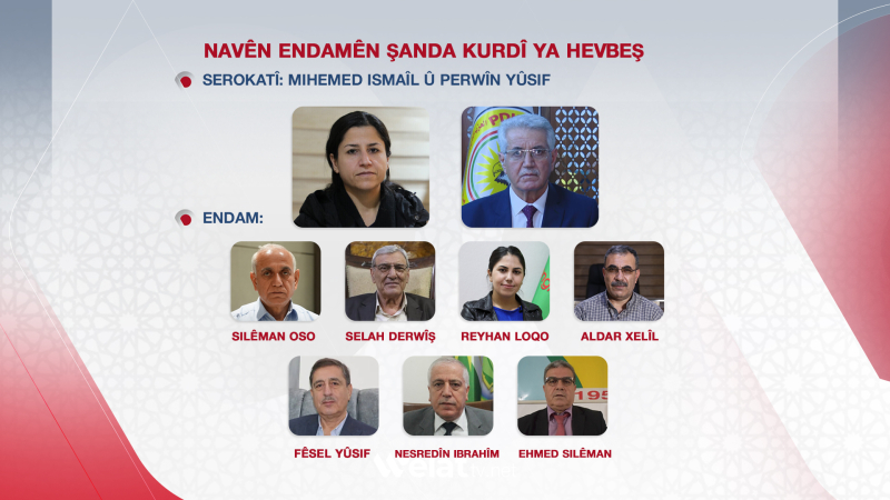 Şam ile müzakereleri yürütecek Kürt heyetindeki isimler belli oldu