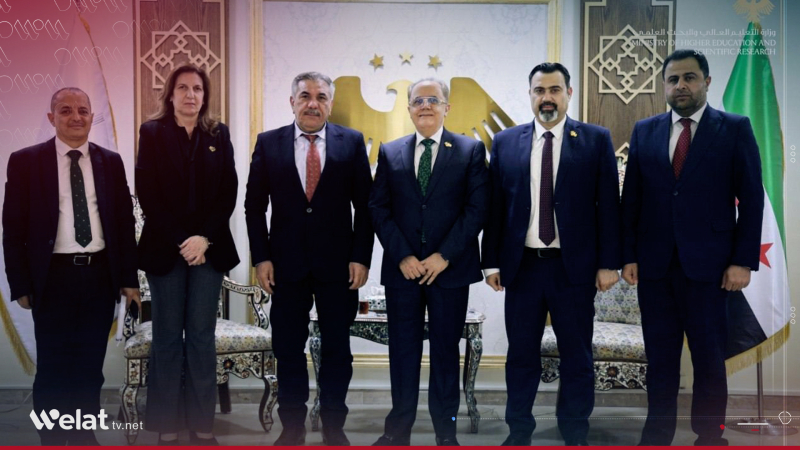 Wezîrê Xwendina Bilind û parêzgarê Hesekê rewşa xwendinê li Hesekê gotûbêj kir