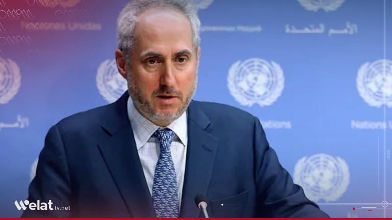 Dujarric: Em desthilata Sûriyê han didin ku di siyaseta xwe de giştgir be