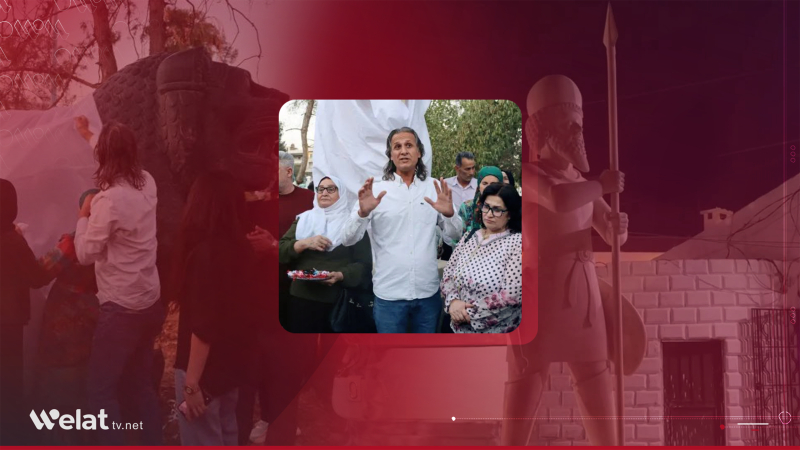 Peykerên şervanên Mîdî û Şêrê Ên Darê li Qamişlo hatin danîn