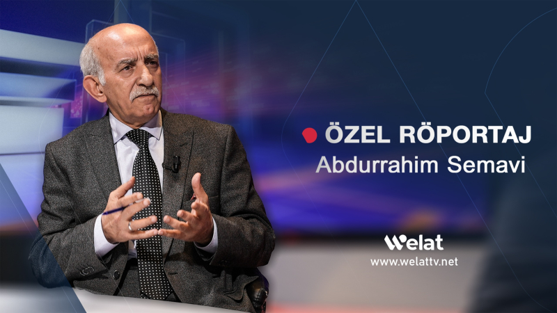 Abdurrahim Semavi: Türkiye ve Suriye yakında bağımsız Kürdistan'ı tanıyacak